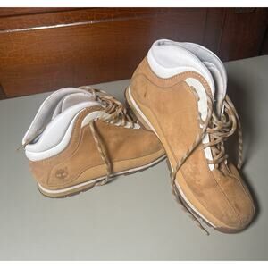 Timberland Euro Dub Boot Wheat Nubuck Leather Men’s 12 See All Photos